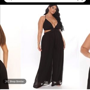 Plus Size Fashionnova Black Jumpsuit